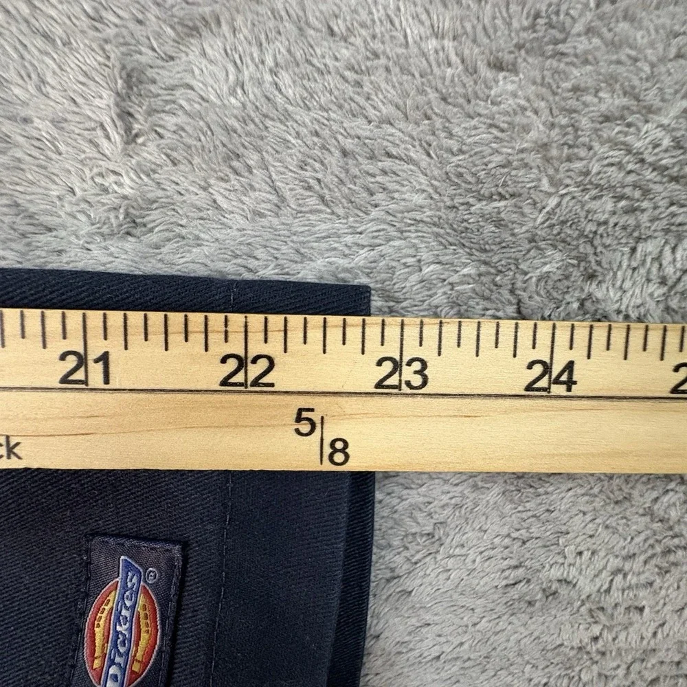 Dickies Men's 26 (26x12.75) Navy Flat Front Uniform Work Shorts SEE DESCRIPTION